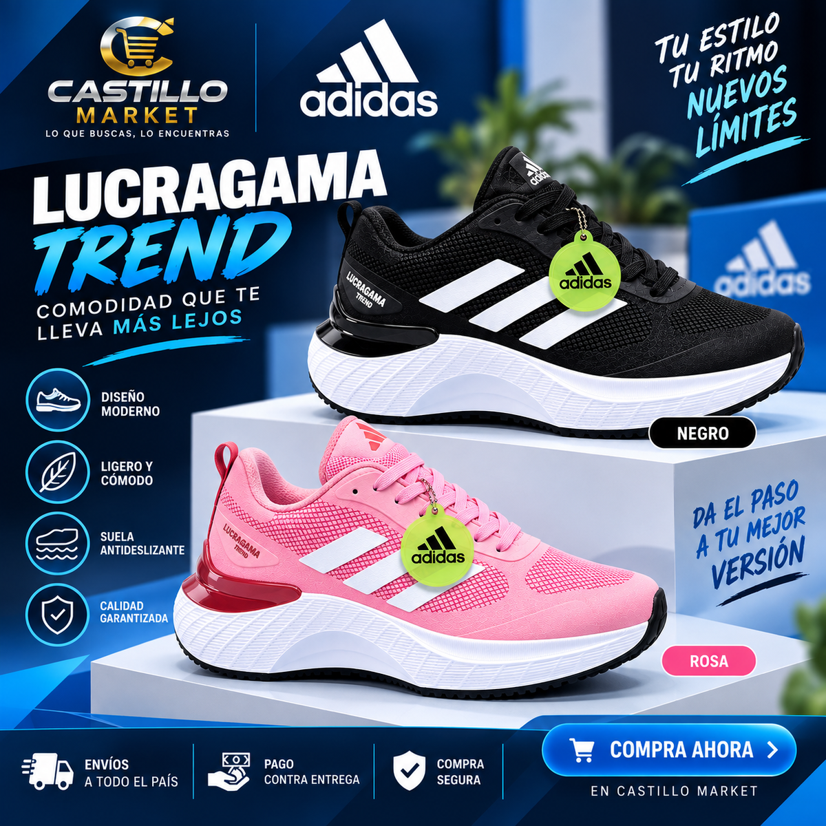 👟 Lucragama Trend – Estilo y comodidad en cada paso👟