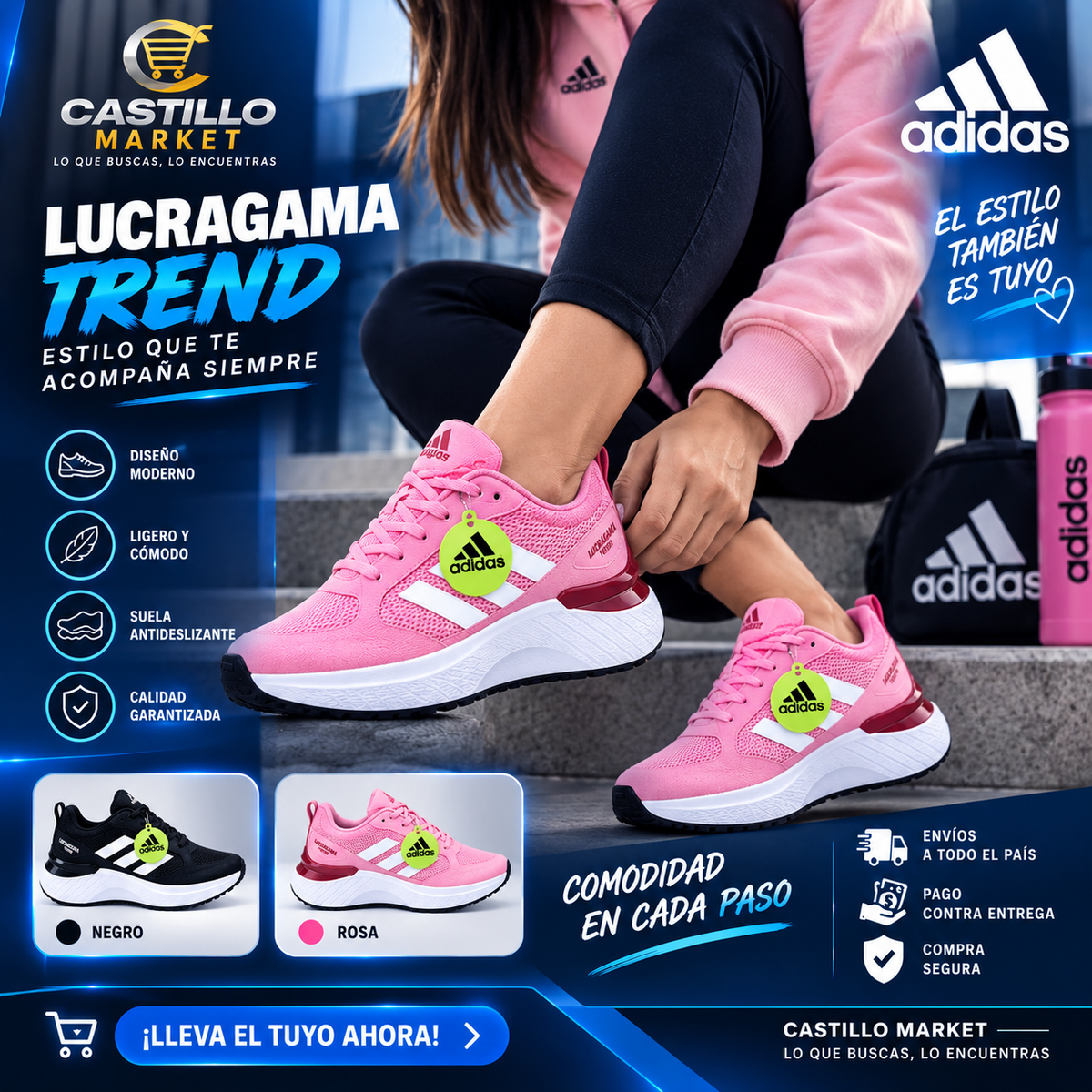 👟 Lucragama Trend – Estilo y comodidad en cada paso👟